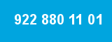 922 880 11 01 922 880 11 01